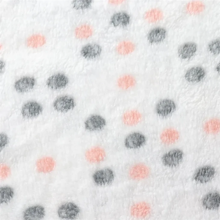 100% Polyester Printed Polar Fleece Fabric in stock