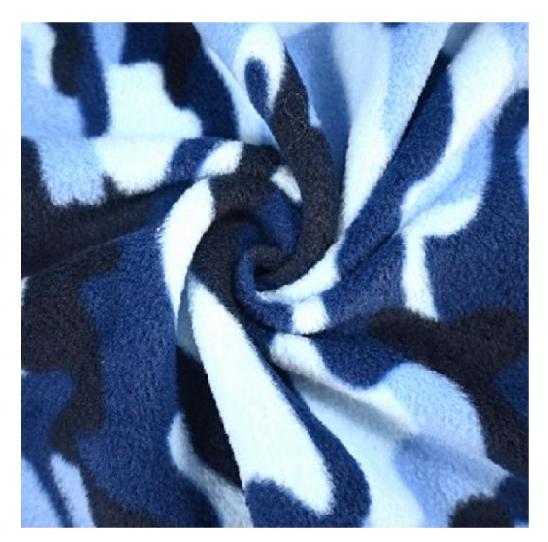 Camouflage Polar gyapjú szövet