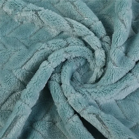 Jacquard flanel gyapjú szövet takaróhoz