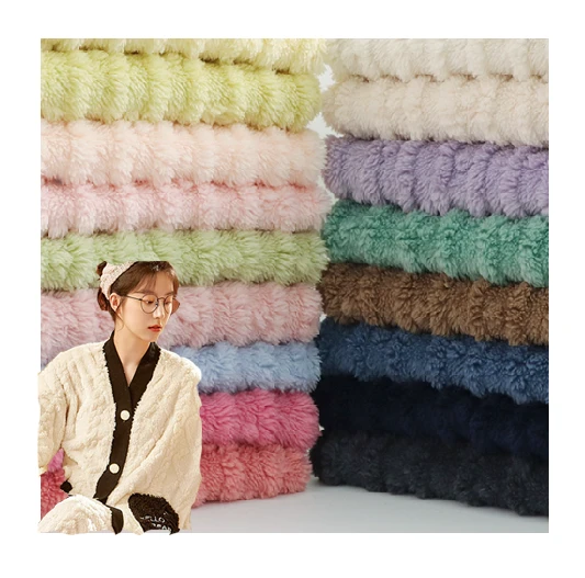 Jacquard kötő sherpa szövetek