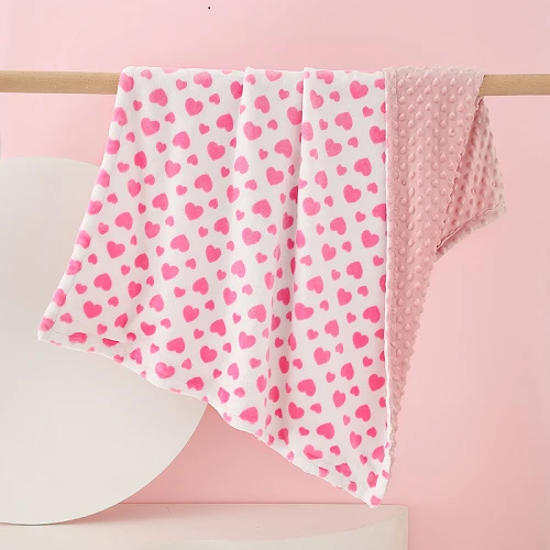 Minky Dots Blankets 
