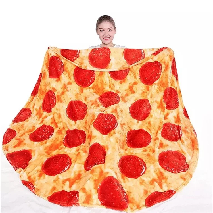 Pizza flanel takaró
