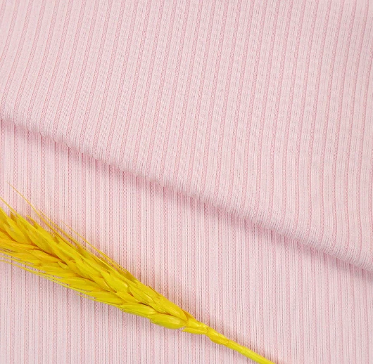 Rib Knit Sweater Fabric in stock