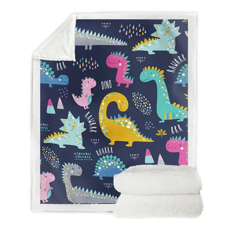 Sherpa Blaneket Animal Throw téma