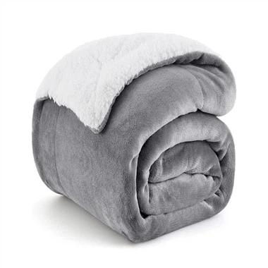 100% poliészter Sherpa takaró