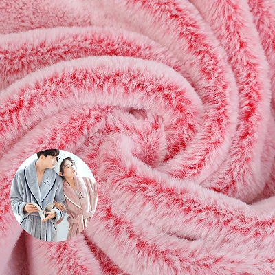 Hosszú szőrű nyúl műszőrme szövet