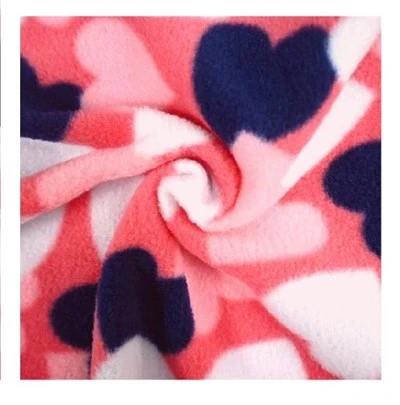 Love Print Dupla felületű Polar gyapjú szövet