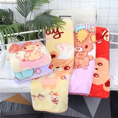 Kétrétegű Raschel babatakaró