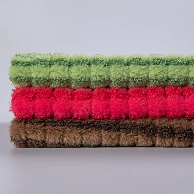 Egyoldalú Jacquard Sherpa szövet