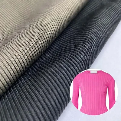 Fürdőruha Striped Rib Jersey Pulóver szövet