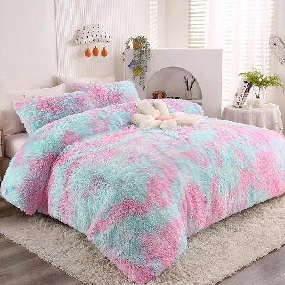 Tie Dye PV Sherpa gyapjú takaró