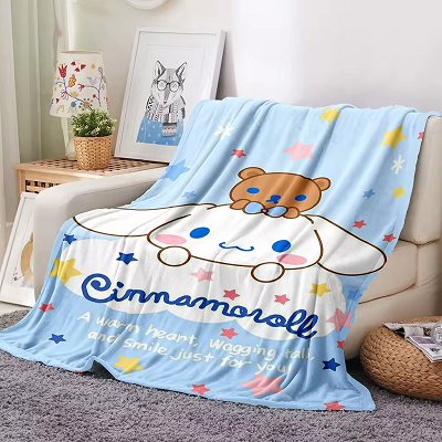 Rajzfilm nyomtatott korall takaró