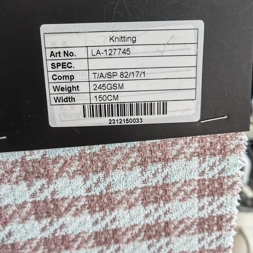 Tweed Fabric For Jacket And Dress